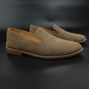 Tecovas Brown Suede Loafers